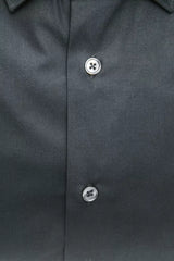 Robert Friedman Black Cotton Men Shirt -   -  Robert Friedman.