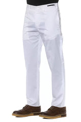 PT Torino White Cotton Men Trousers -   -  PT Torino.