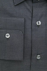 Robert Friedman Black Cotton Men Shirt -   -  Robert Friedman.