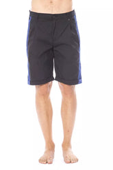 Verri Black Cotton Men's Casual Short -   -  Verri.