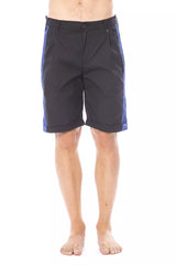 Verri Black Cotton Men's Casual Short -   -  Verri.