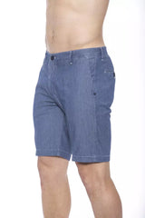 Armata Di Mare Chic Nautical Blue Bermuda Shorts -   -  Armata Di Mare.