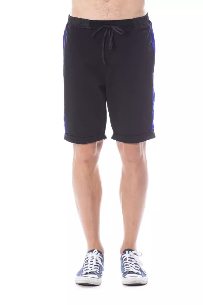 Verri Black Cotton Men Short -   -  Verri.