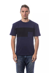 Verri Blue Cotton Men T-Shirt -   -  Verri.