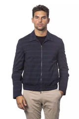 Verri Blue Wool Men Jacket -   -  Verri.
