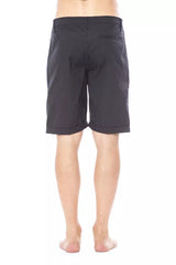 Verri Black Cotton Men's Casual Short -   -  Verri.