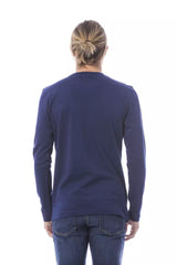 Verri Blue Cotton Men T-Shirt -   -  Verri.