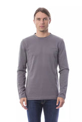 Verri "Gray Cotton Men T-Shirt" -   -  Verri.