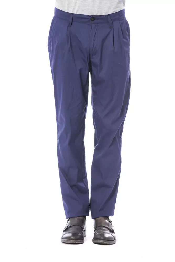 Verri Blue Cotton Men Pant -   -  Verri.