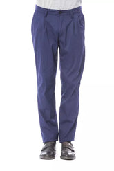 Verri Blue Cotton Men Pant -   -  Verri.