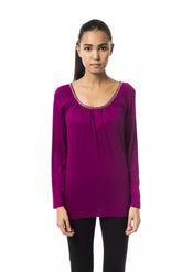 BYBLOS Purple Viscose Women Top -   -  BYBLOS.