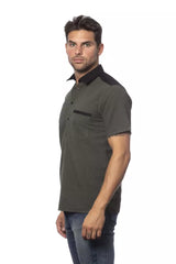 Verri Army Cotton Men Shirt -   -  Verri.