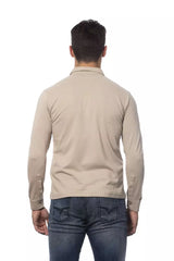 Verri Beige Cotton Men Shirt -   -  Verri.