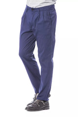Verri Blue Cotton Men Pant -   -  Verri.
