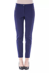 BYBLOS Blue Polyester Women Pants -   -  BYBLOS.