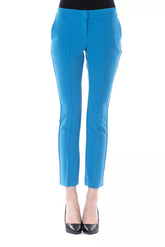BYBLOS Light Blue Polyester Women Pant -   -  BYBLOS.