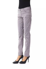 BYBLOS Gray Cotton Women Pants -   -  BYBLOS.