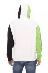 Automobili Lamborghini White Cotton Men's Hoodie -   -  Automobili Lamborghini.