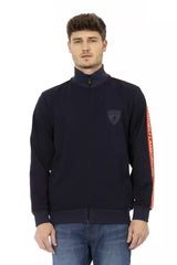 Automobili Lamborghini Blue Polyester Men Sweatshirt -   -  Automobili Lamborghini.