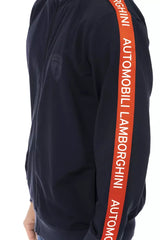 Automobili Lamborghini Blue Polyester Men Sweatshirt -   -  Automobili Lamborghini.