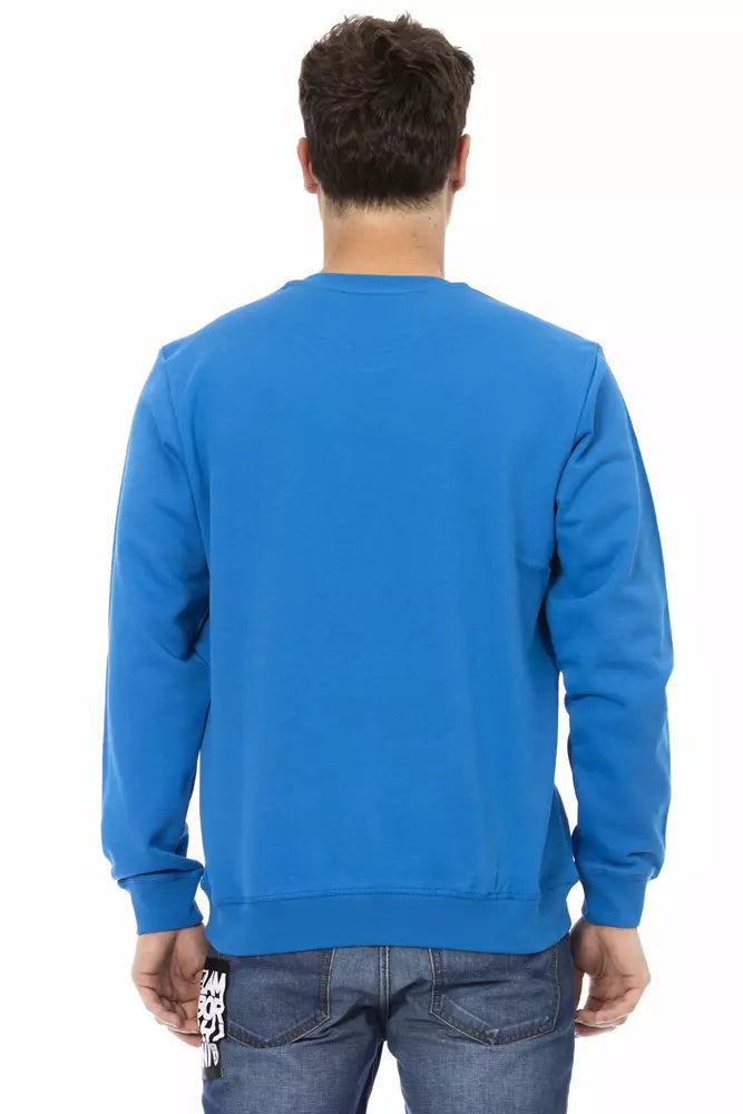Automobili Lamborghini Blue Cotton Men Sweater -   -  Automobili Lamborghini. Automobili Lamborghini Blue Cotton Men Sweater -   -  Automobili Lamborghini.