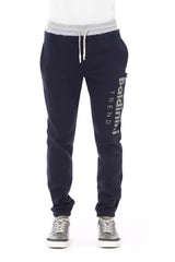 Baldinini Trend Blue Cotton Men Sport Pant -   -  Baldinini Trend.