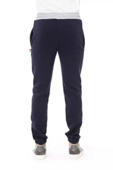 Baldinini Trend Blue Cotton Men Sport Pant -   -  Baldinini Trend.