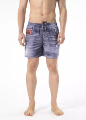 Just Cavalli Blue Polyester Men Swim Shorts -   -  Just Cavalli.