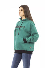 Baldinini Trend Black Cotton Women Hoodie -   -  Baldinini Trend.