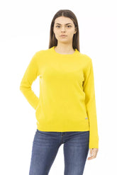 Baldinini Trend Yellow Wool Women Sweater -   -  Baldinini Trend.