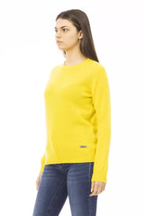 Baldinini Trend Yellow Wool Women Sweater -   -  Baldinini Trend.