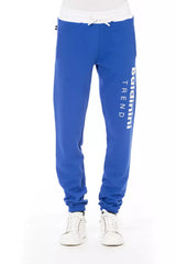 Baldinini Trend Blue Cotton Men Sport Pant -   -  Baldinini Trend.