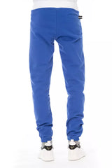 Baldinini Trend Blue Cotton Men Sport Pant -   -  Baldinini Trend.