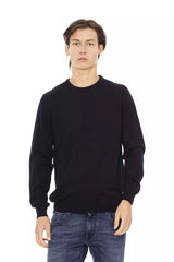 Baldinini Trend Blue Fabric Men Sweater -   -  Baldinini Trend.