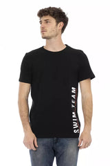 Bikkembergs Black Cotton Men T-Shirt -   -  Bikkembergs.