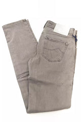 Jacob Cohen Gray Cotton Women Jeans -   -  Jacob Cohen.