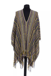 Missoni Multicolor Wool Women Poncho -   -  Missoni.
