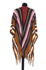 Missoni Multicolor Wool Women Poncho - - Missoni.