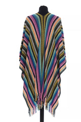 Missoni Multicolor Wool Women Poncho - - Missoni.