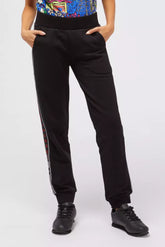 Custo Barcelona Black Cotton Women Sweatpant -   -  Custo Barcelona.