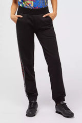 Custo Barcelona Black Cotton Women Sweatpant - - Custo Barcelona.