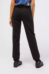 Custo Barcelona Black Cotton Women Sweatpant - - Custo Barcelona.