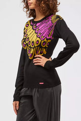 Custo Barcelona Black Wool Women Sweater -   -  Custo Barcelona.