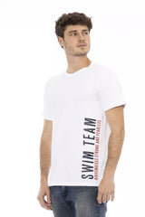 Bikkembergs White Cotton Men T-Shirt -   -  Bikkembergs.