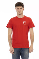 Bikkembergs Red Cotton Men T-Shirt -   -  Bikkembergs.