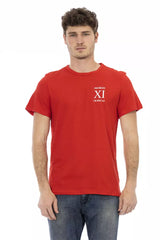 Bikkembergs Red Cotton Men T-Shirt -   -  Bikkembergs.