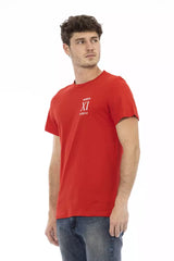 Bikkembergs Red Cotton Men T-Shirt -   -  Bikkembergs.