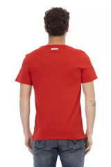 Bikkembergs Red Cotton Men T-Shirt -   -  Bikkembergs.