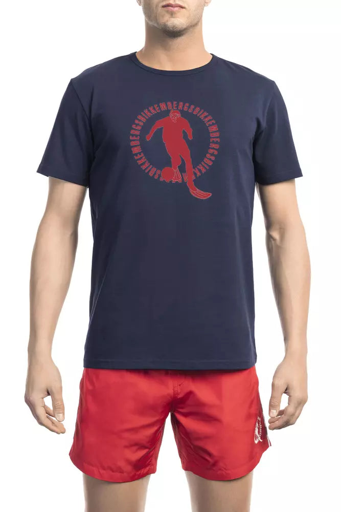 Bikkembergs Army Cotton Men T-Shirt - - Bikkembergs.