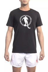 Bikkembergs Black Cotton Men T-Shirt -   -  Bikkembergs.